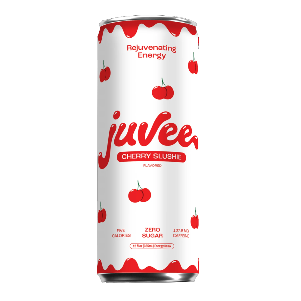 Cherry Slushie Energy Drink Can